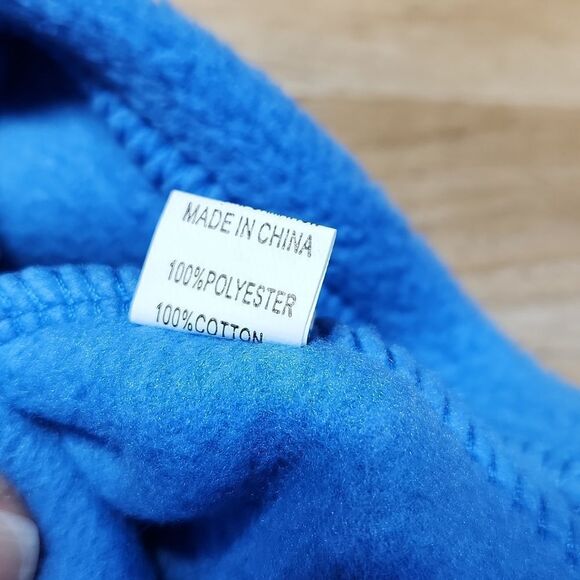 🔹️NIB Blue Fleece Sweater Vest w/Leash Ring Large - Picture 5 of 5